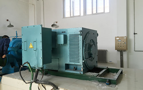 昌宁某水电站工程主水泵使用我公司高压电机